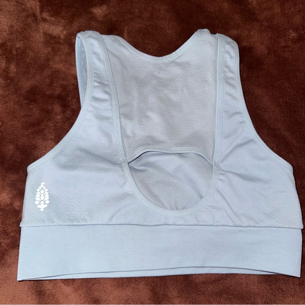 208 Light Blue Women's Free People Sports Bra size XS